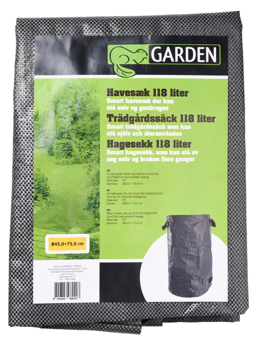 Havesæk 118 liter - Garden